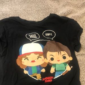 A stranger things shirt